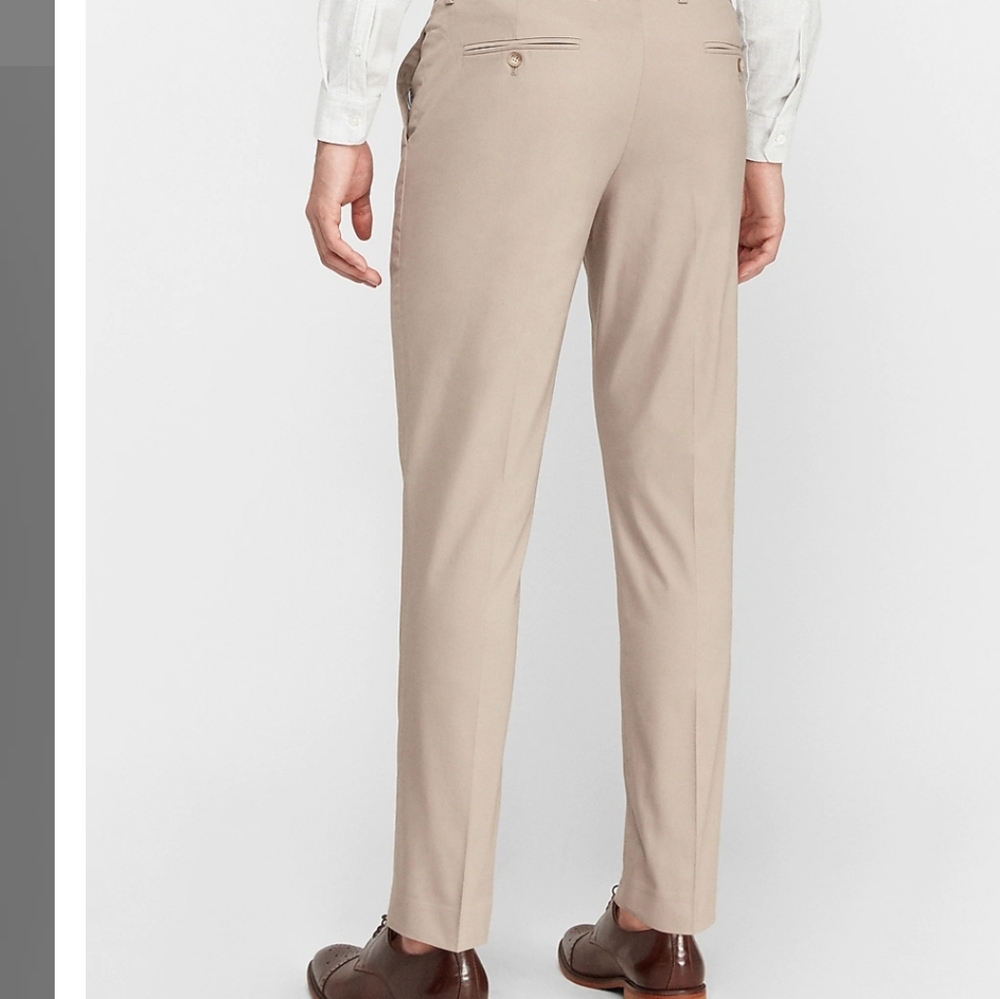 EXPRESS BEIGE EXTRA SLIM STRETCH MEN PANT SZ 29X30